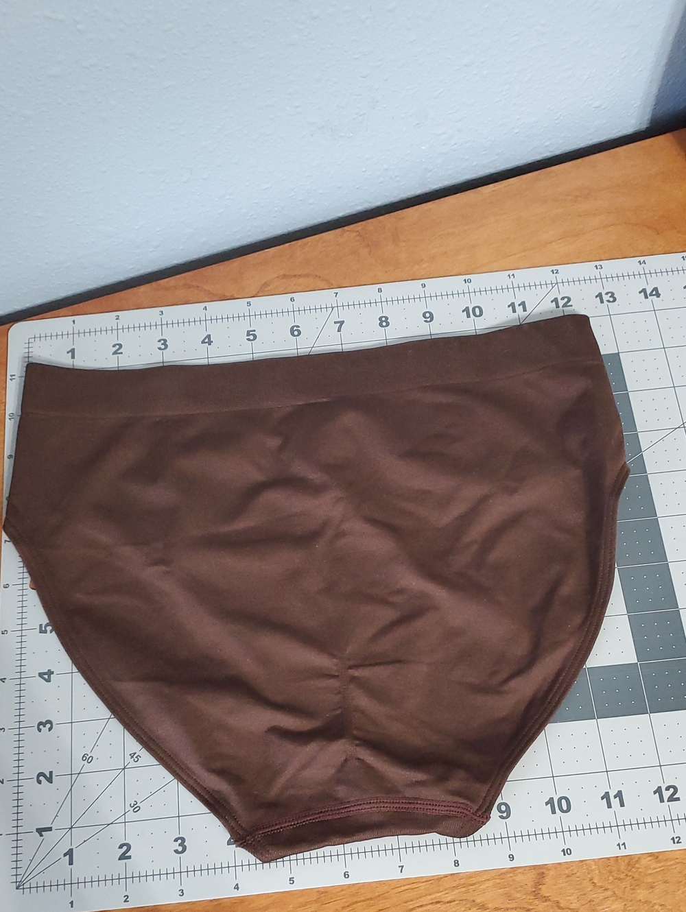 Quince 6pk Smoothing Comfort High-Waisted Brief Seamless Panty Cocoa Brown L - Picture 8 of 11